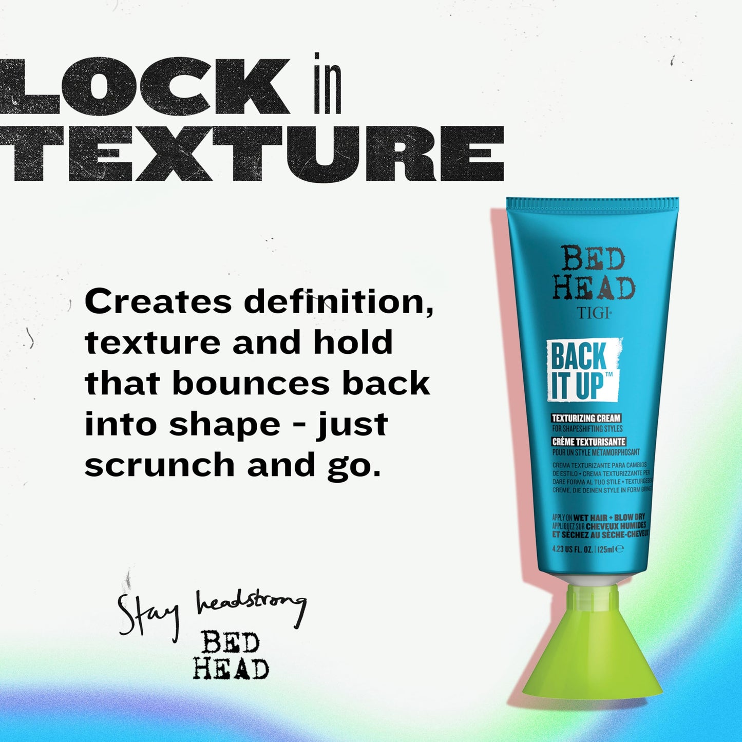 TIGI Bed Head Back It Up texturizing Cream for Shape and Texture 4.23 fl oz Beauty & Personal Care TIGI