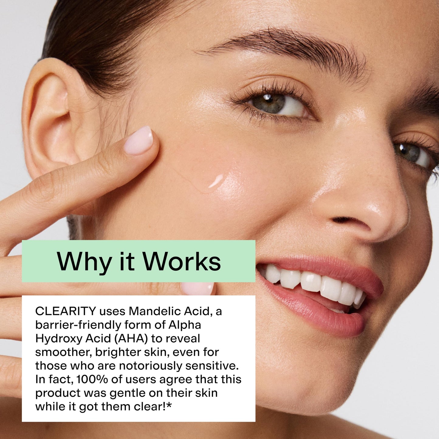 CLEARSTEM - CLEARITY The Blackhead Dissolver Mandelic Acid Serum - Vitamin C, Turmeric, Collagen Boost - All Skin Types - Facial Skin Care Products Beauty & Personal Care CLEARSTEM