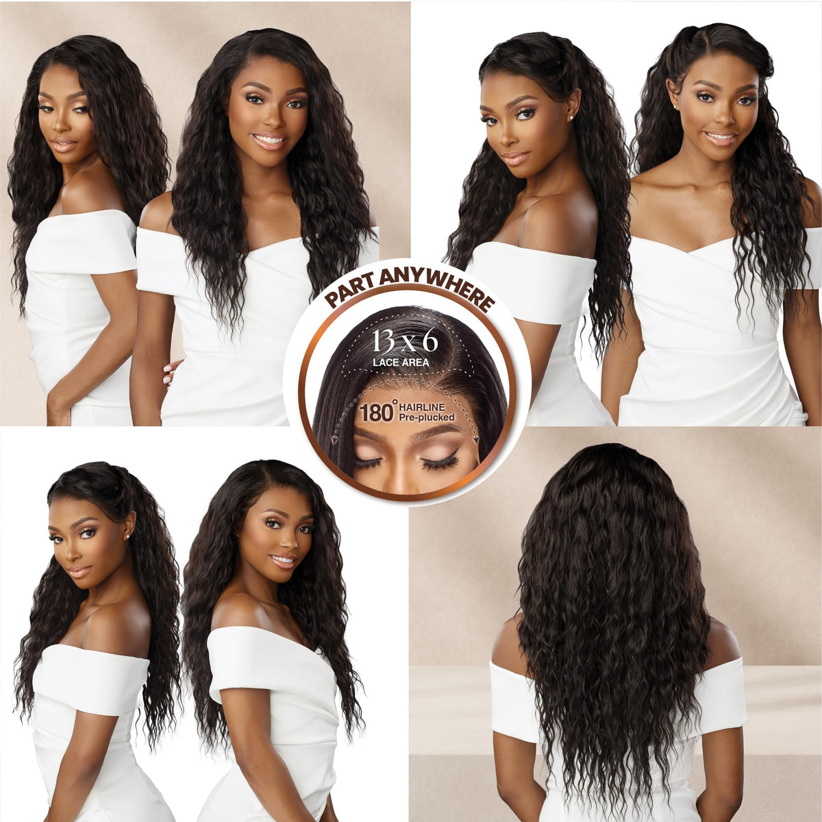 Sensationnel Bare Lace 13x6 Wig-Unit 6, BALAYAGEGOLD