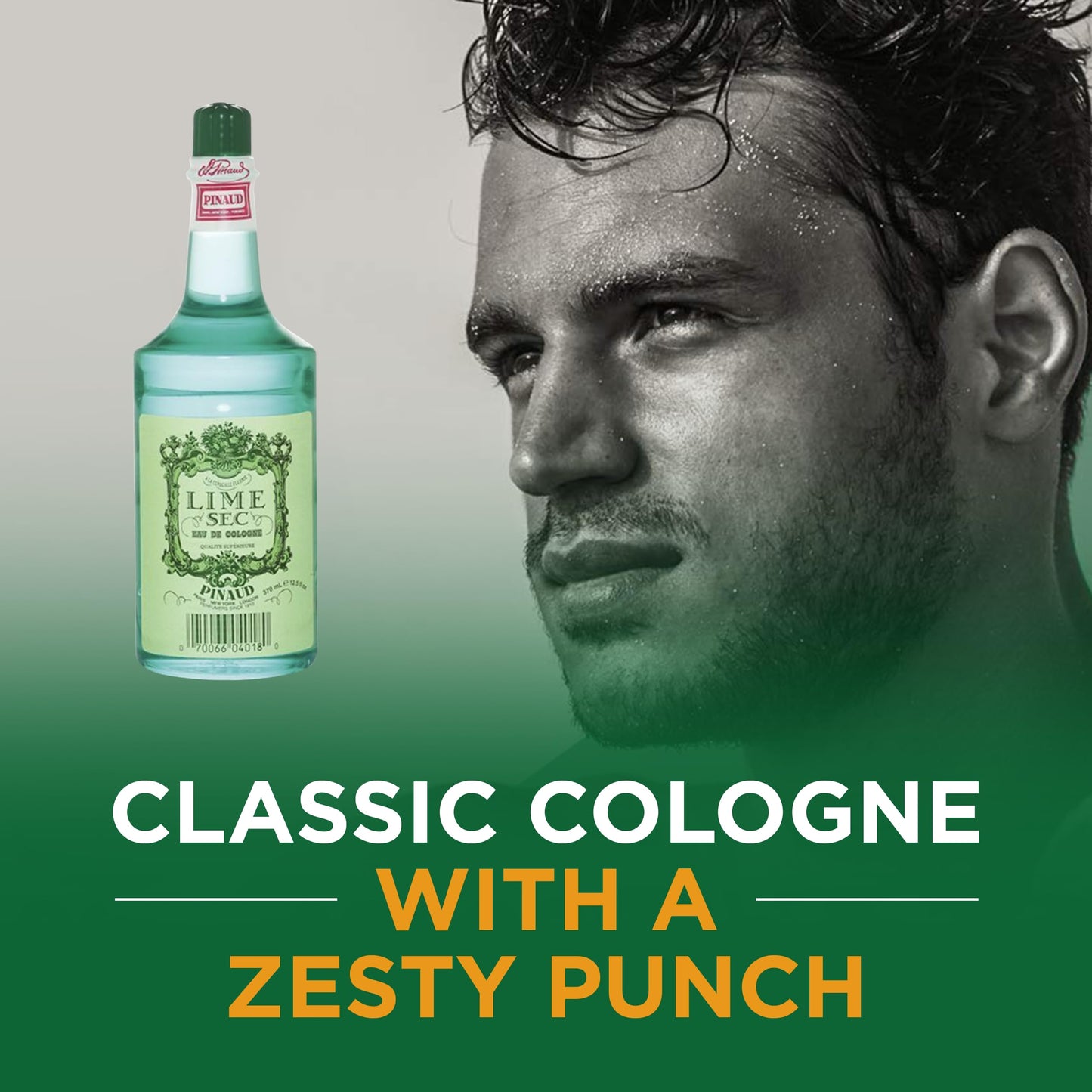 Clubman Pinaud Lime Sec Eau de Cologne, Refreshing Citrus Scent, 12.5 Fl Oz Beauty & Personal Care Ardell
