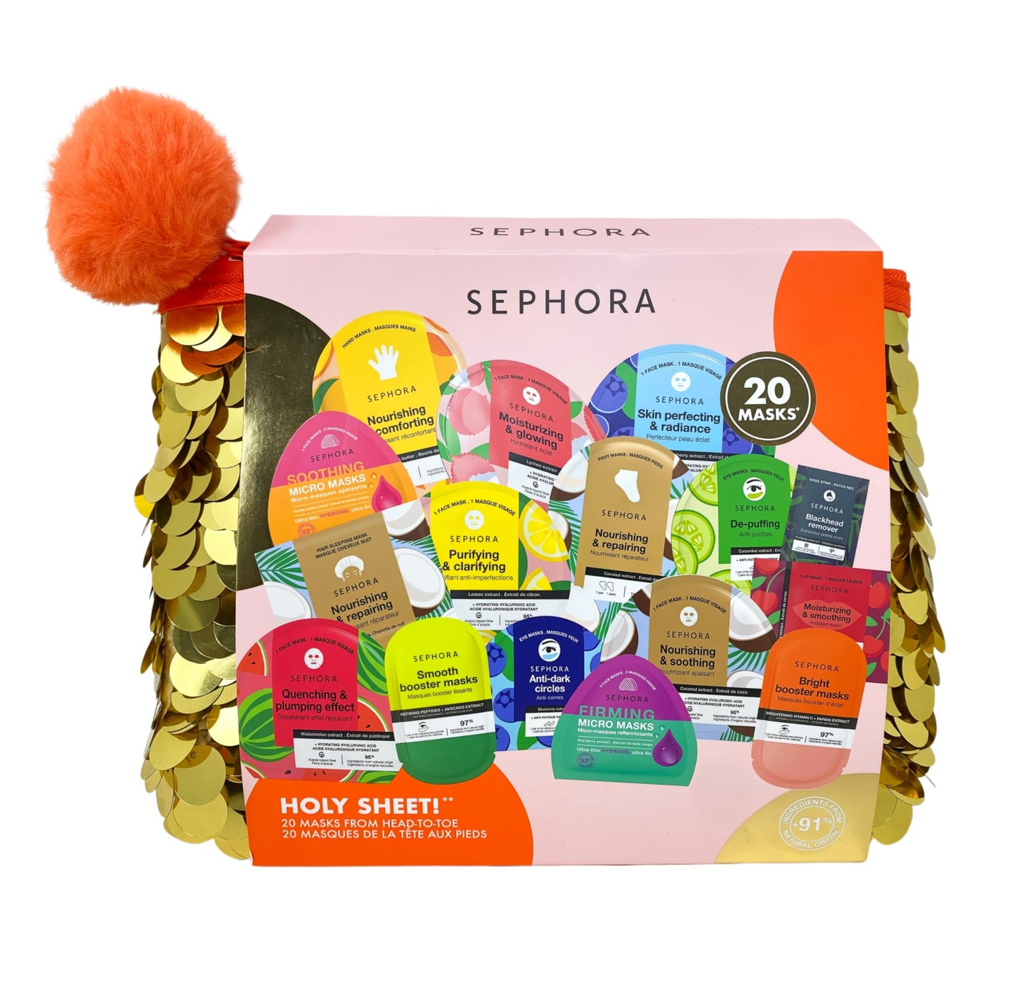 SEPHORA Collection Holy Sheet! 20-Piece Mask Set Beauty & Personal Care SEPHORA