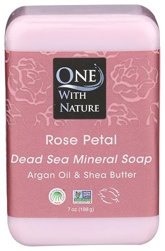 One With Nature, Soap Rose Petal, 7 Ounce Beauty & Personal Care One With Nature