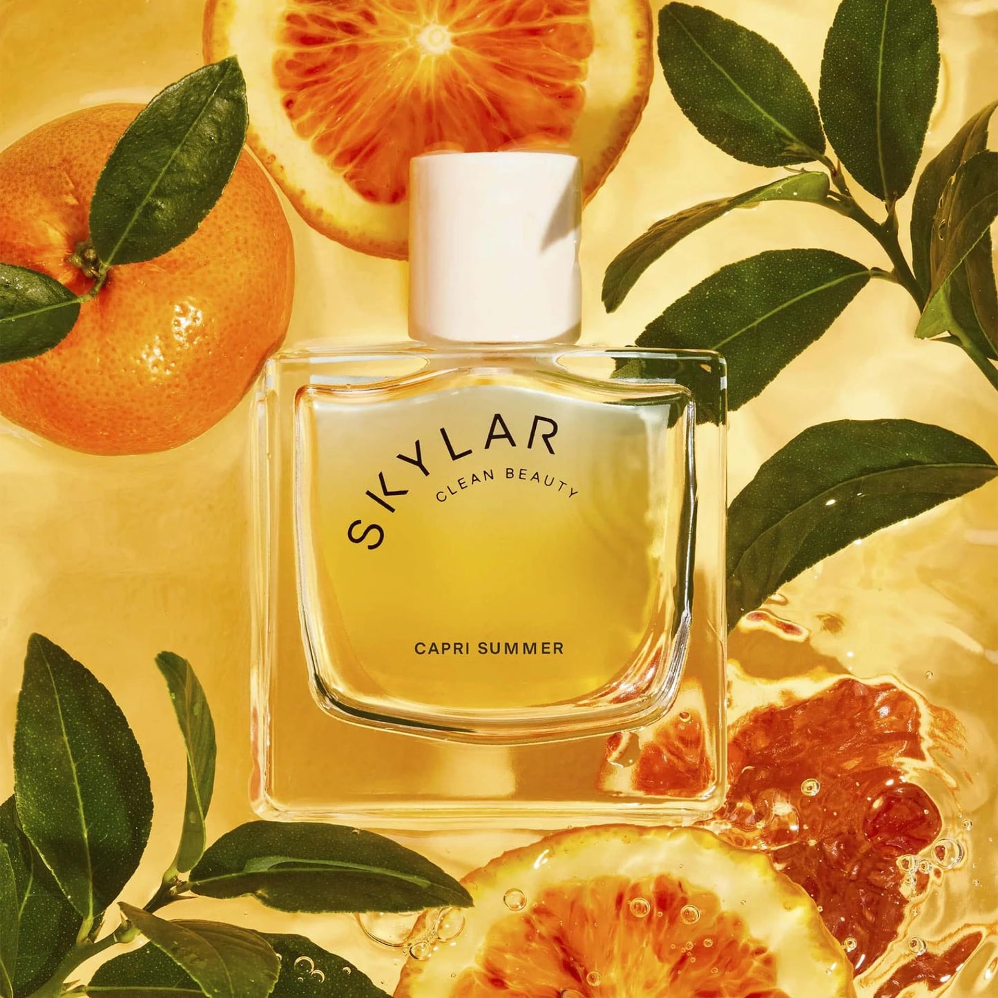 Skylar Capri Summer Eau de Parfum - Hypoallergenic & Clean Perfume for Women & Men, Vegan & Safe for Sensitive Skin - Fruity Citrus Perfume, Bergamot Beauty & Personal Care Skylar