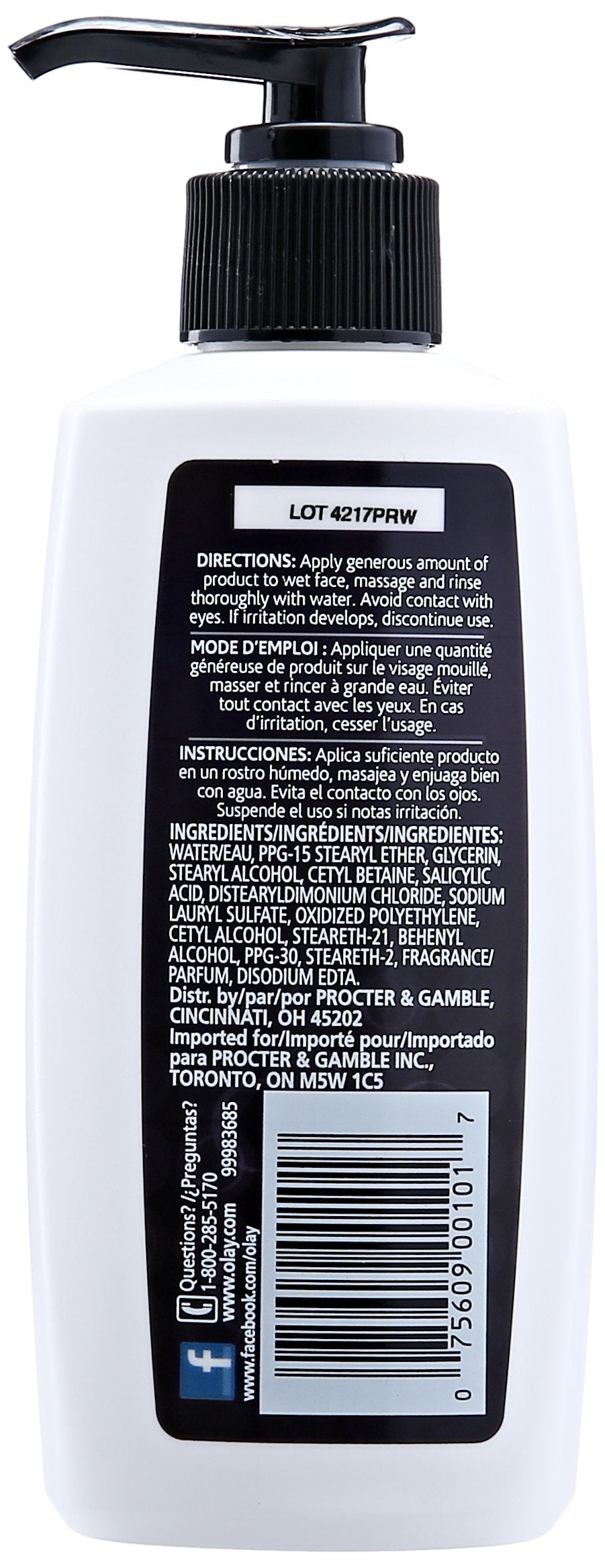 Olay Age Defying Daily Renewal Cleanser, 6.78 oz Beauty & Personal Care Olay