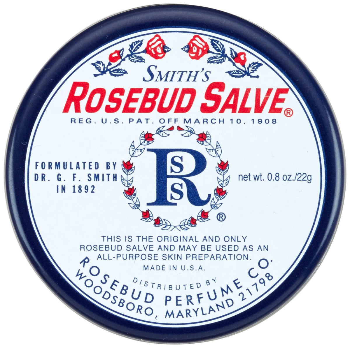 Rosebud Salve Tin, .8 Ounce Beauty & Personal Care ROSEBUD SALVE