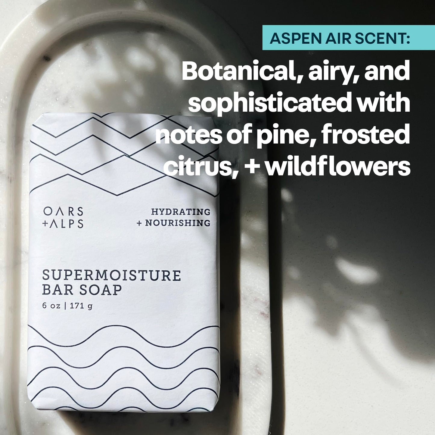 Oars + Alps Exfoliating & Moisturizing Bar Soap for Men, Deep Cleaning Soap, Clean Ingredients, All Skin Types, Shea Butter, Coconut Oil, 1pk Beauty & Personal Care Oars + Alps
