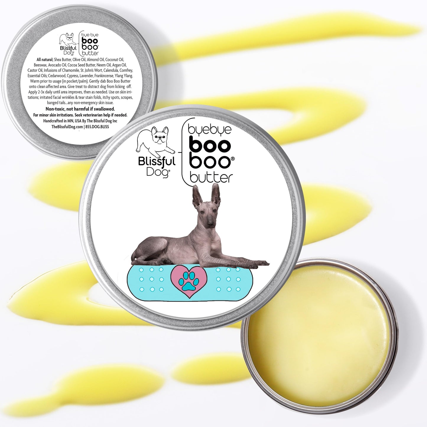 The Blissful Dog Xoloitzcuintli Boo Butter, 2 oz Beauty and Personal Care The Blissful Dog