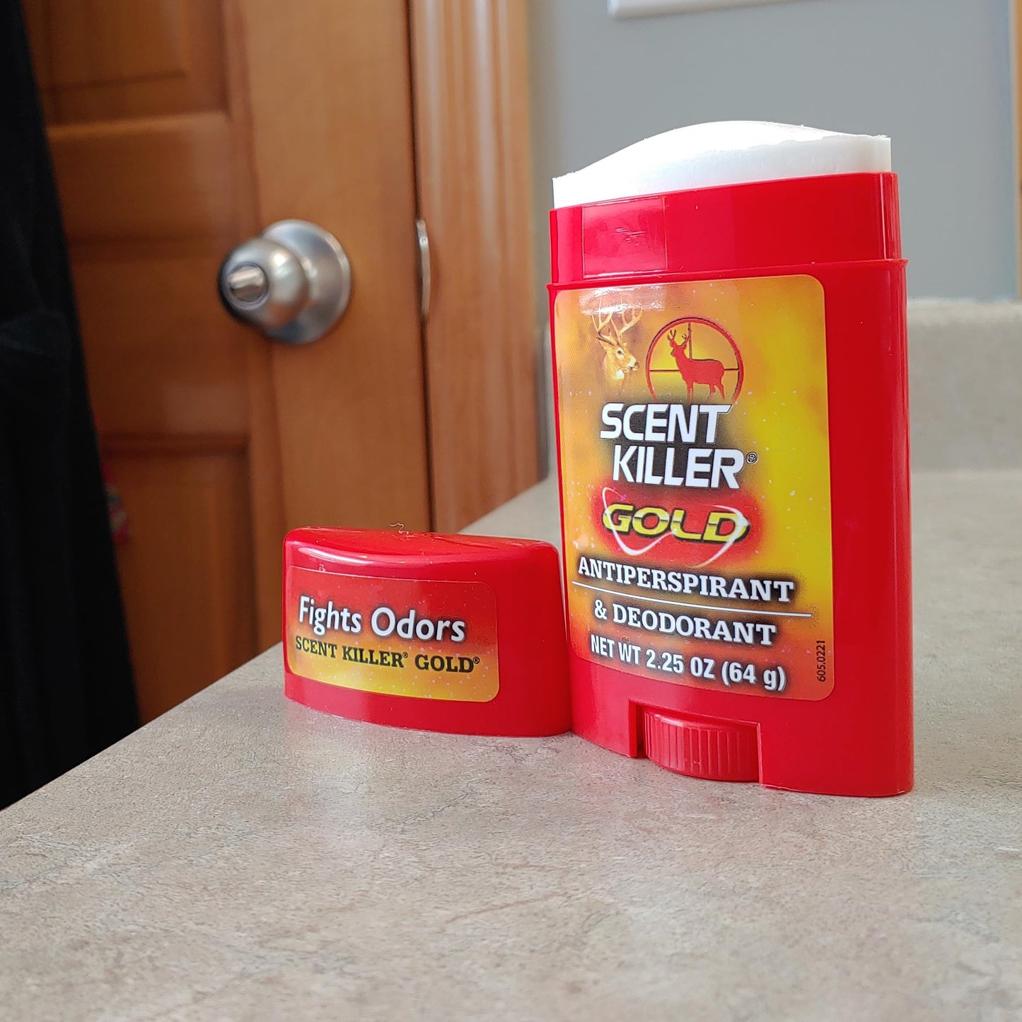 Scent Killer Gold Unscented Deodorant and Antiperspirant for Hunting Scent Control Beauty and Personal Care WILDLIFE RESEARCH CENTER