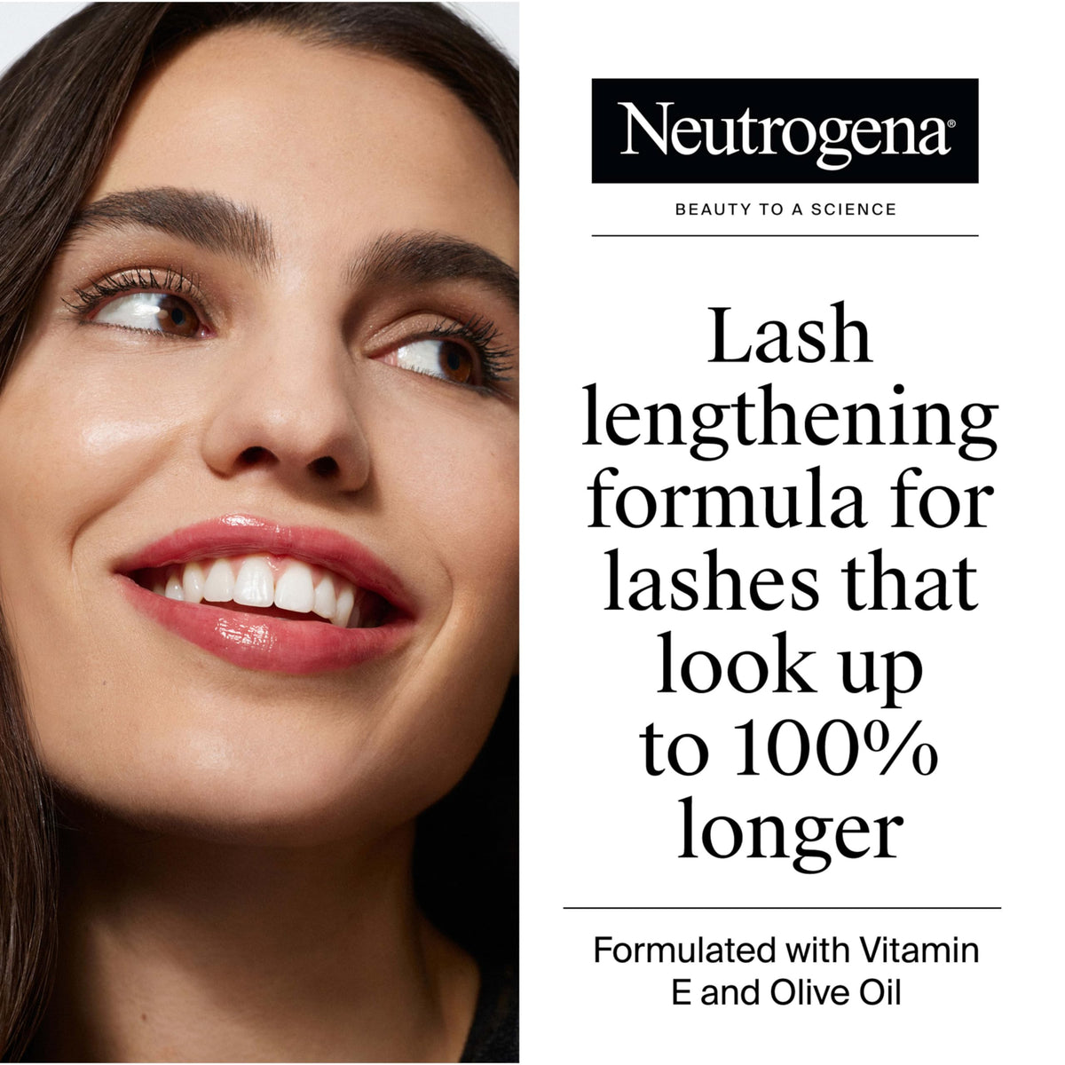 Neutrogena Healthy Lengths Mascara - with Vitamin E & Olive Oil, Lengthening Formula Extends the Look of Your Lashes up to 100% without Clumping Beauty & Personal Care Neutrogena