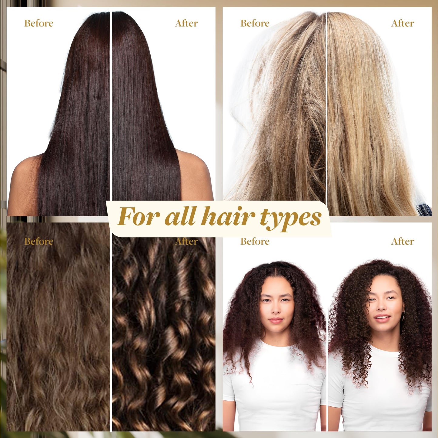 Voir Haircare Luxury Hair Oil - Deep Hydration for Dry, Damaged Hair - Smooths Frizz, Adds Shine & Locks in Moisture - Lightweight with Rosehip Beauty & Personal Care Voir Haircare