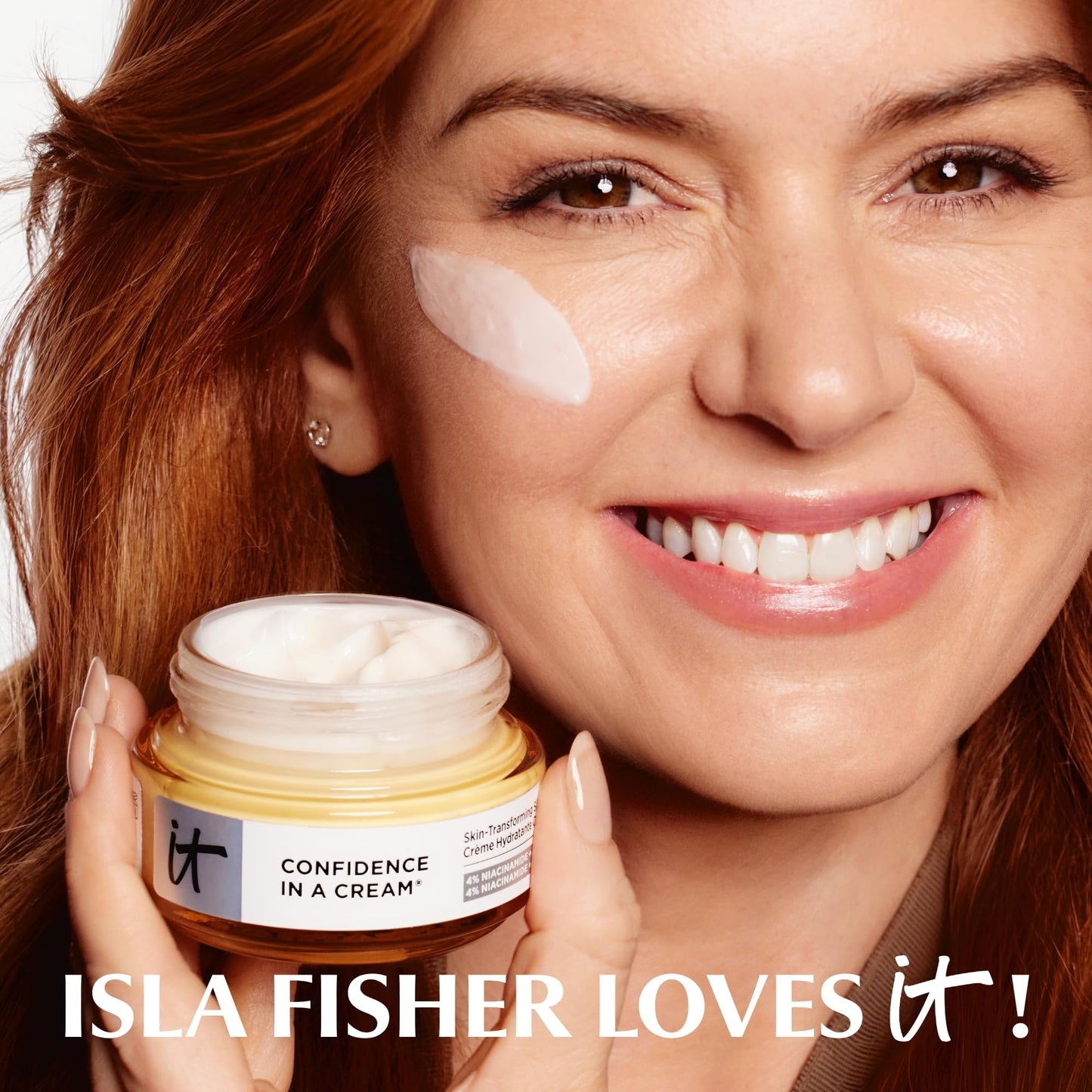 IT Cosmetics Confidence in a Cream Travel - Hydrating & Anti Aging Face Moisturizer, Visibly Reduces Fine Lines & Wrinkles, Up To 48H Hydration Beauty and Personal Care IT Cosmetics