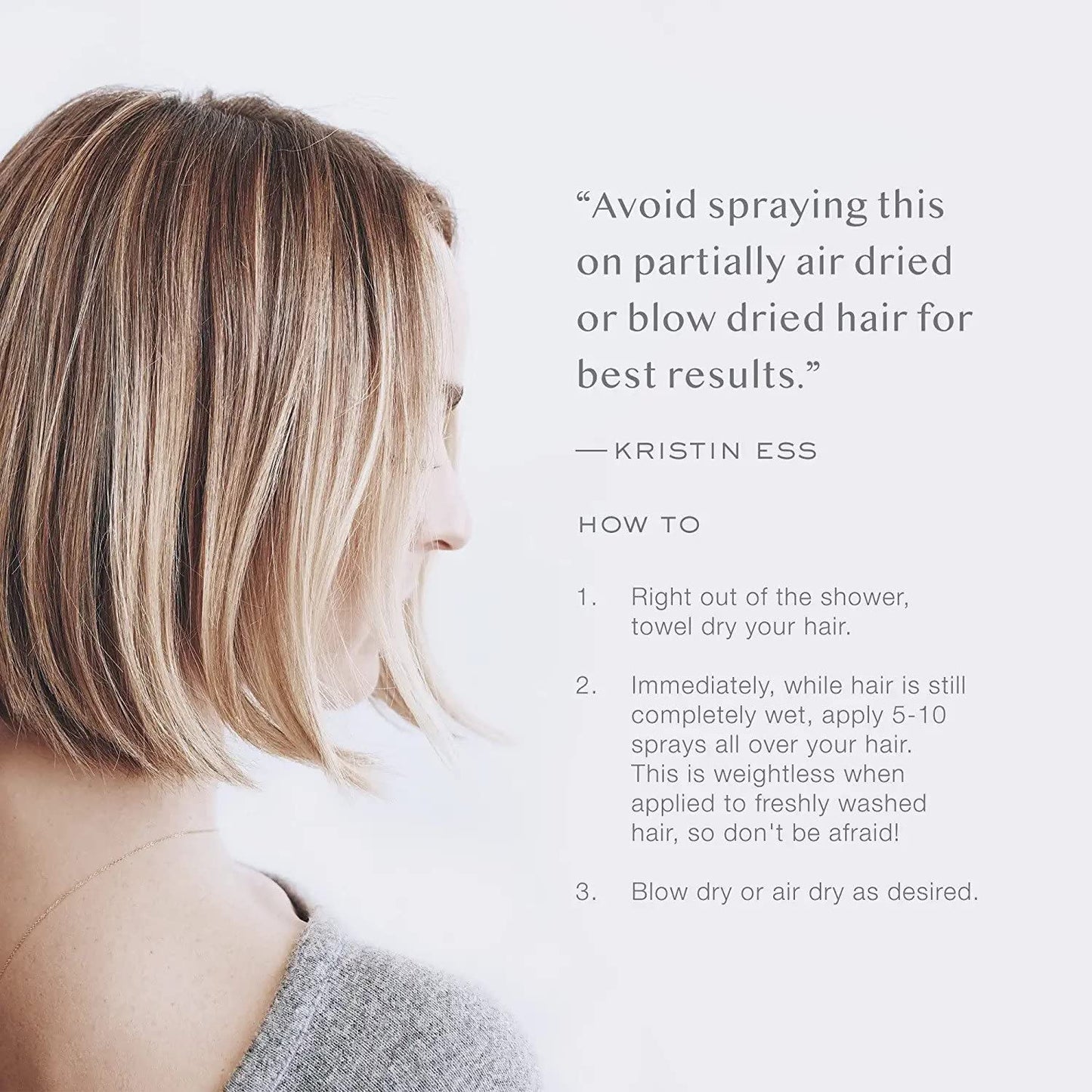 Kristin Ess Hair Deep Clean Clarifying Shampoo & Weightless Shine Leave In Conditioner - Removes Build Up, Volumizes Oily Hair, Detangles, Adds Shine Beauty & Personal Care Kristin Ess