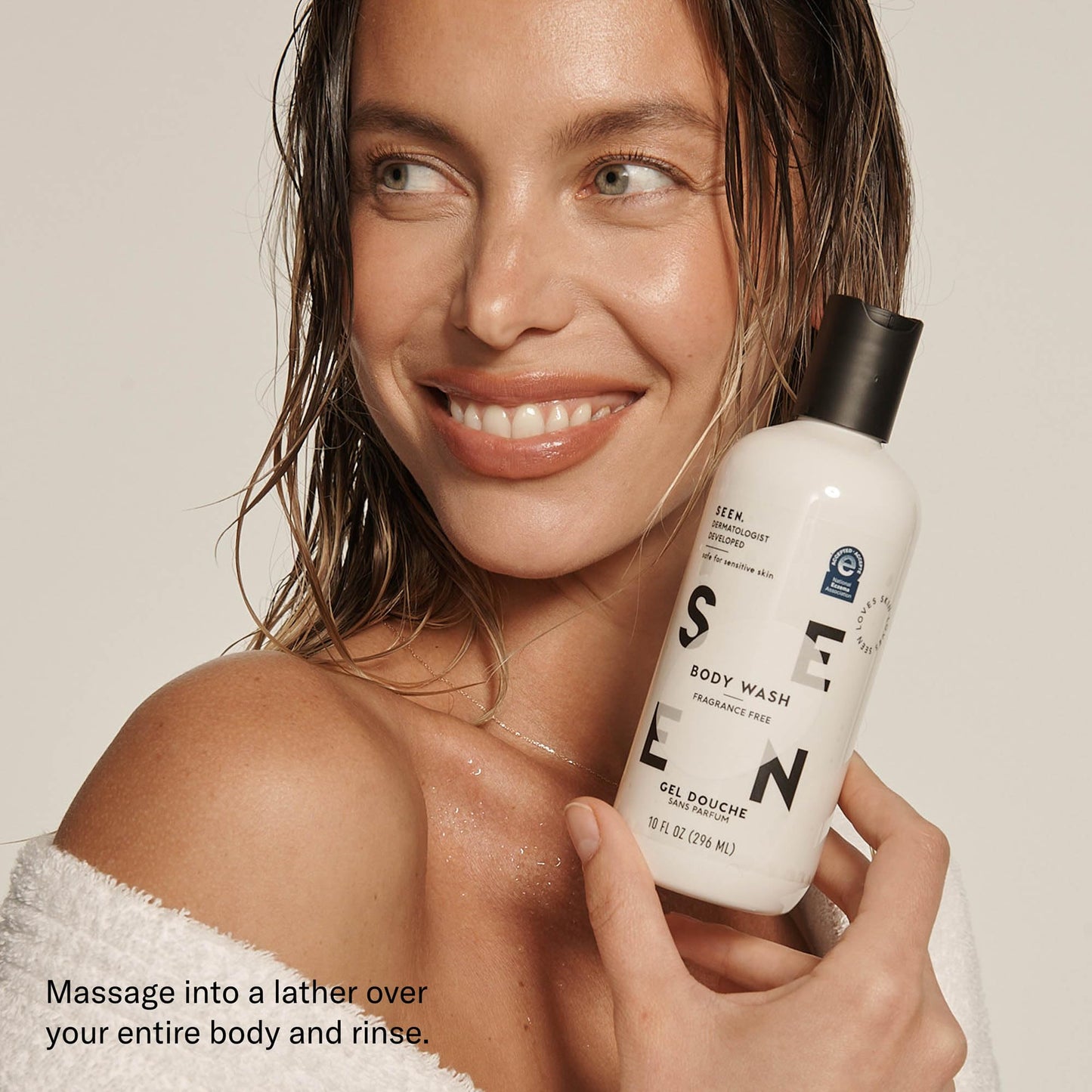 SEEN Body Wash, Fragrance Free - Non-Comedogenic & Non-Irritating Body Wash- Dermatologist-Developed - Safe for Sensitive, Eczema & Acne Prone Skin Beauty & Personal Care SEEN
