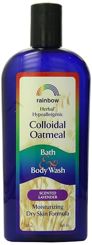 Rainbow Research Colloidal Oatmeal Bath & Body Wash, Lavender Scent - 12 Oz Beauty & Personal Care Rainbow Research