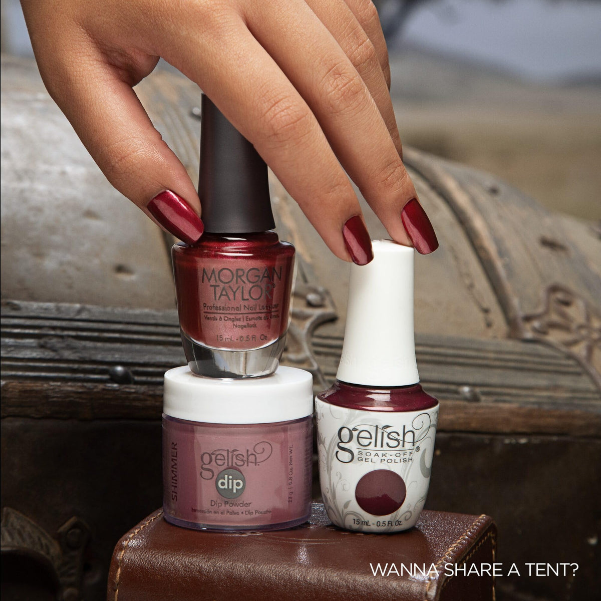 Gelish TPO-Free Soak-Off Gel Nail Polish: Wanna Share A Lift?, 15mL