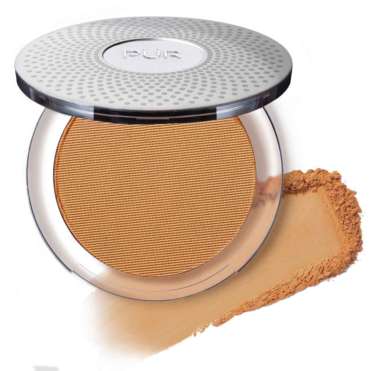 PUR Beauty 4-in-1 Pressed Mineral Makeup Powder Foundation with SPF 15 - Concealer & Finishing Compact Pressed Powder for Face - Buildable Medium Beauty & Personal Care PÜR MINERALS