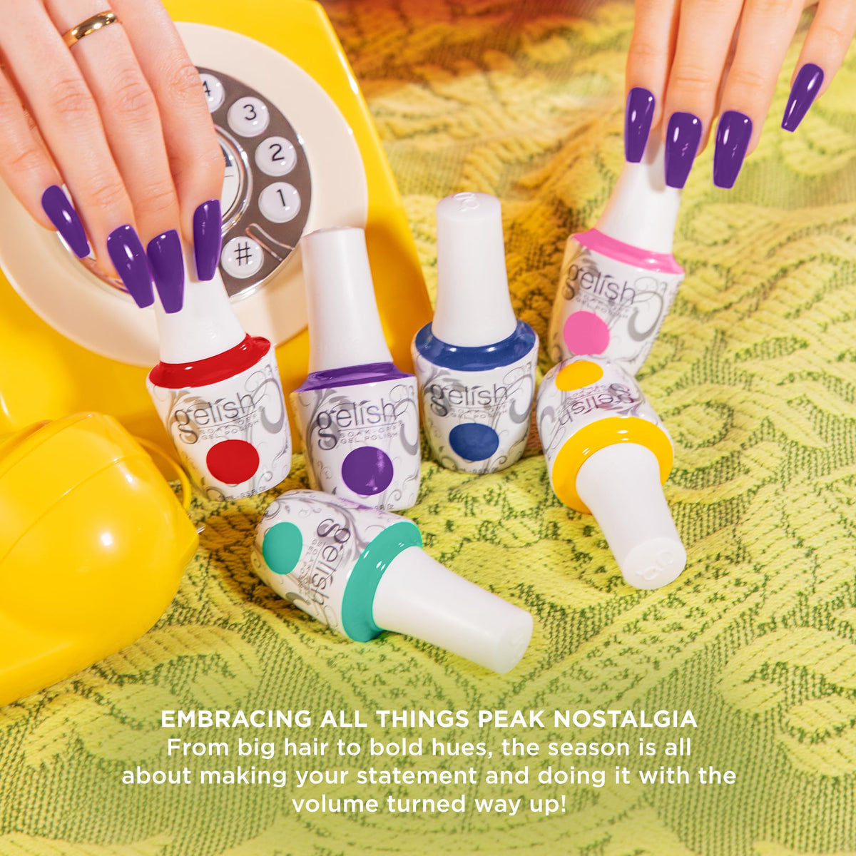 Gelish Summer Let's Roll Collection Gel Nail Polish: Hold Me Tighter, 15 mL