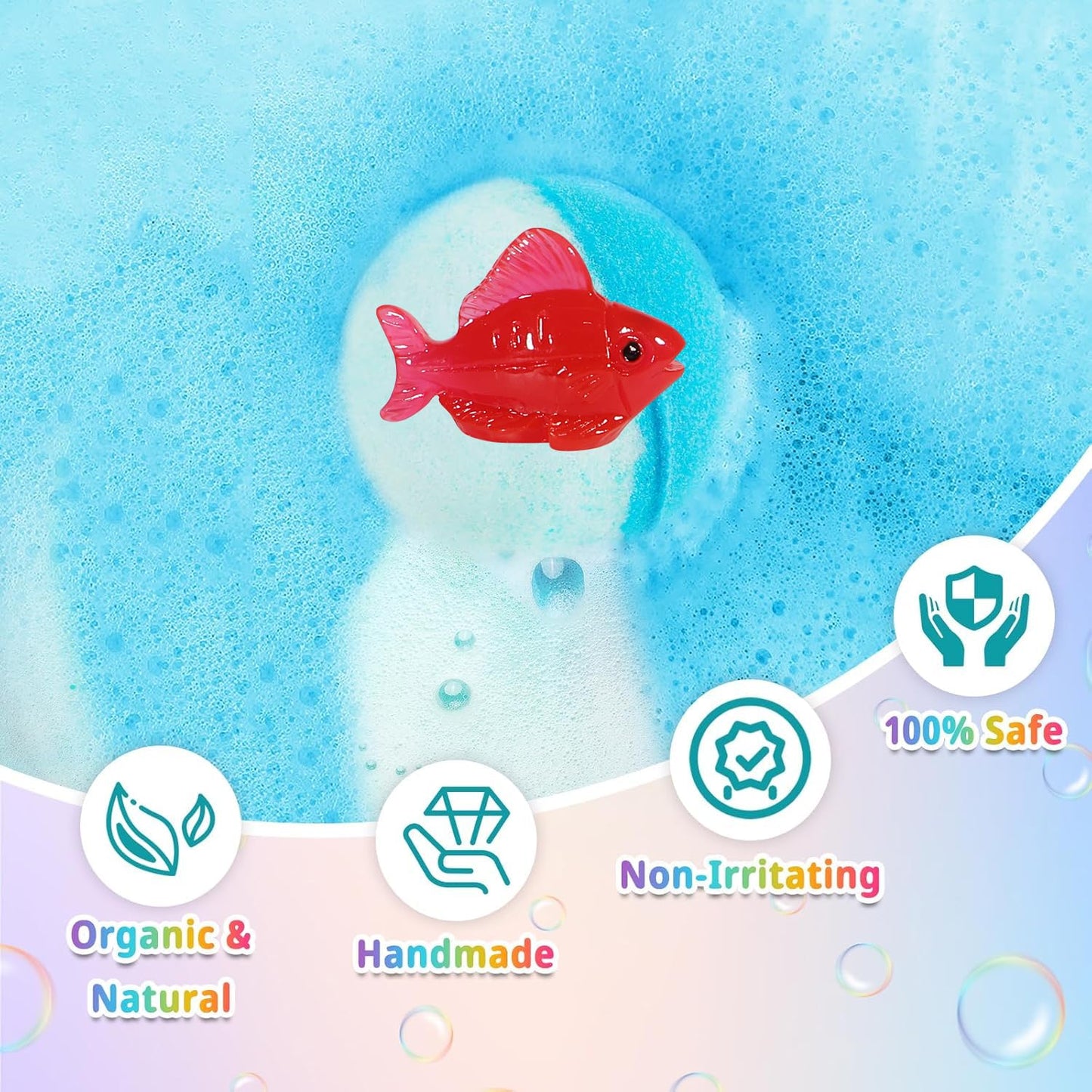 Bath Bombs for Kids with Surprise Inside, 24 Pack Kids Bath Bombs with Toys Inside Gift Set, Kid Bubble Bath Fizzy for Girls Boys with Bath Toys Beauty and Personal Care JOFEI