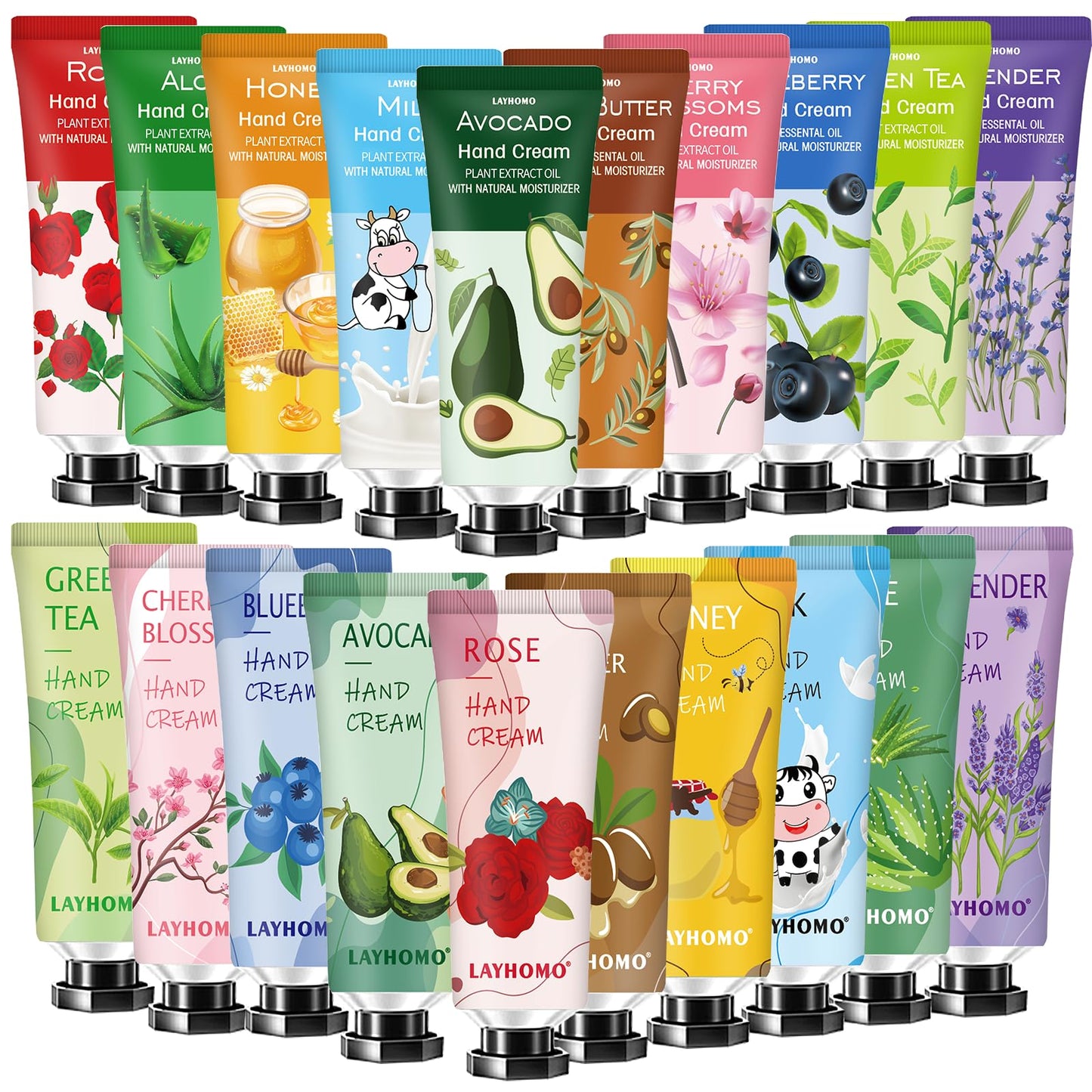 20 Pack Hand Cream Gifts Set,Hand Lotion for Dry Hands,Stocking Stuffers for Women,Teacher Appreciation Gifts,Birthday Gifts Stuffers for Teens,Travel Beauty & Personal Care MarvelsAura