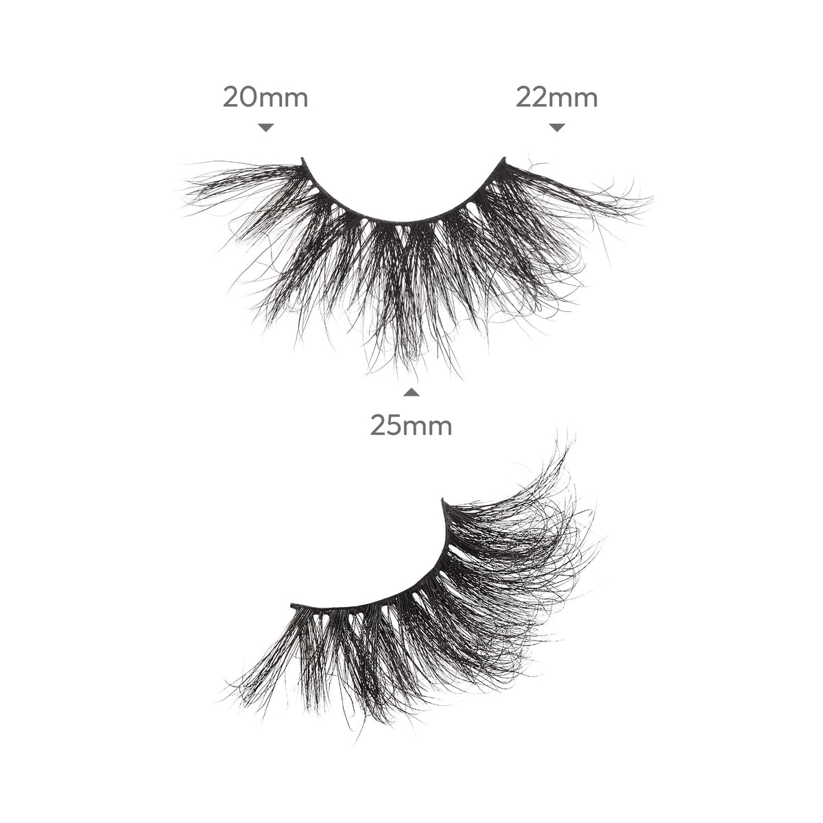 i-ENVY False Lashes Luxury Mink Collection Eyelashes 100% Real Mink Glamorous Eye Look Lashes Maximum Fluffiness 3D Multi-Curl Angle Beauty & Personal Care i•ENVY