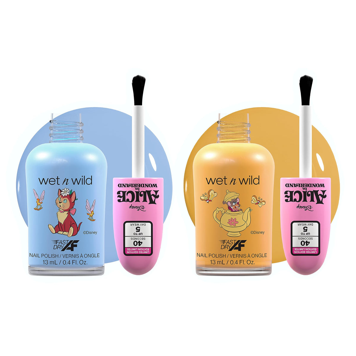 wet n wild In A World Of My Own 2-Piece Nail Polish Set Alice In Wonderland Collection Beauty & Personal Care wet n wild