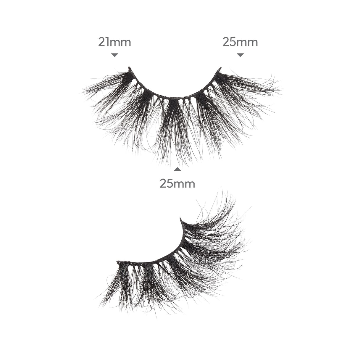 i-ENVY False Lashes Luxury Mink Collection Eyelashes 100% Real Mink Glamorous Eye Look Lashes Maximum Fluffiness 3D Multi-Curl Angle Beauty & Personal Care i•ENVY
