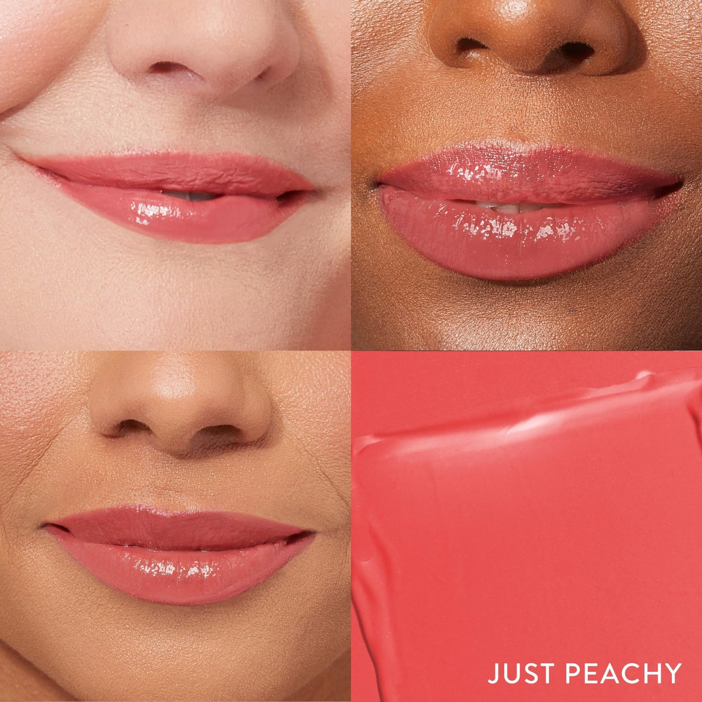 LAURA GELLER NEW YORK Jelly Balm Tinted Lip Balm - Just Peachy - Hydrating Lip Color with Shine Finish - Squalane & Vitamin E - Buildable Sheer Beauty & Personal Care LAURA GELLER NEW YORK