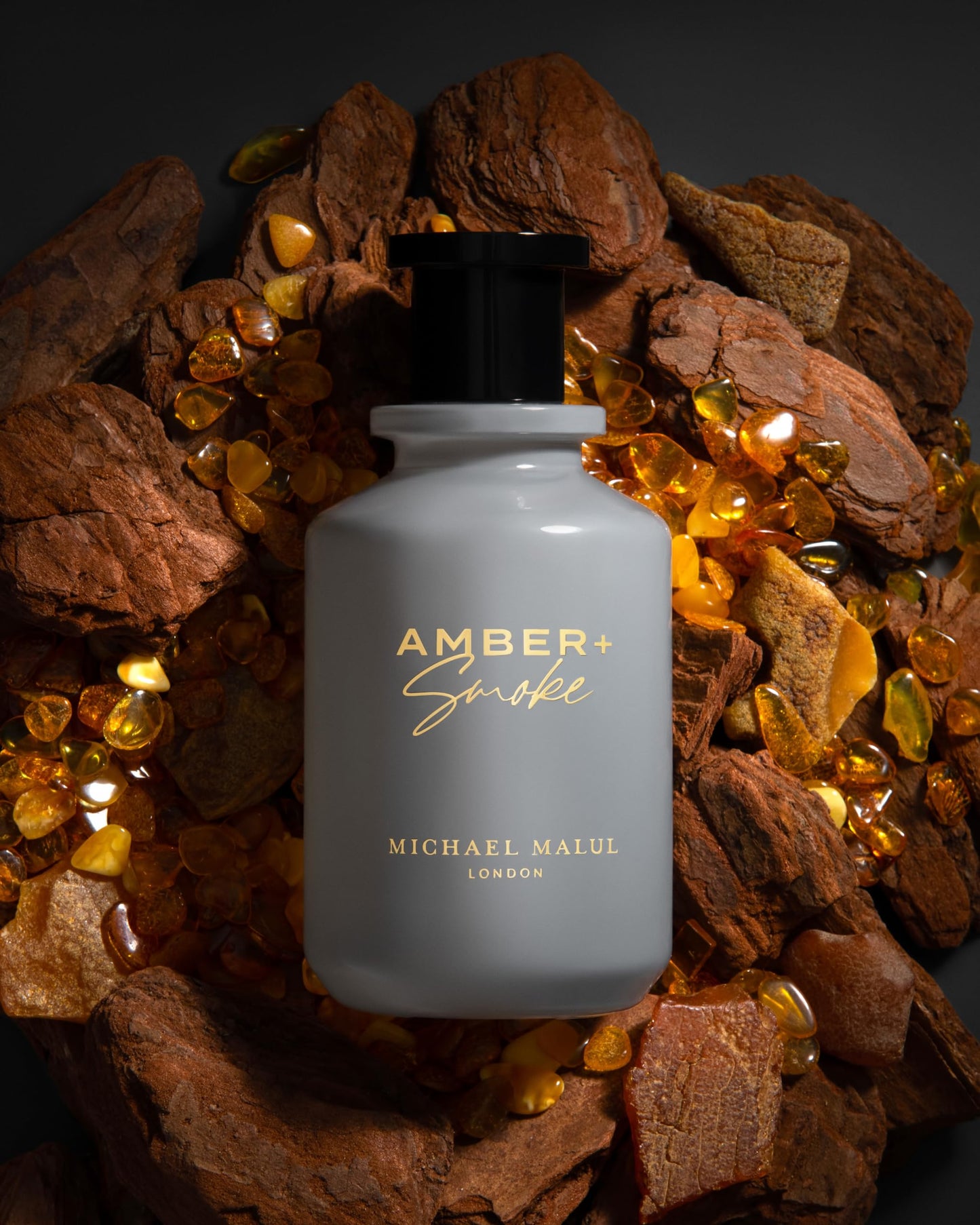 Michael Malul Amber + Smoke Eau de Parfum for Men - 100ml | 3.4oz Beauty & Personal Care Michael Malul