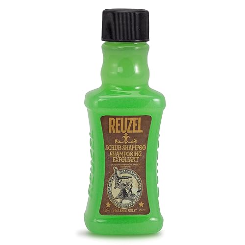 Reuzel Scrub Shampoo, Deeply Cleanses, 3.38 oz Beauty & Personal Care REUZEL