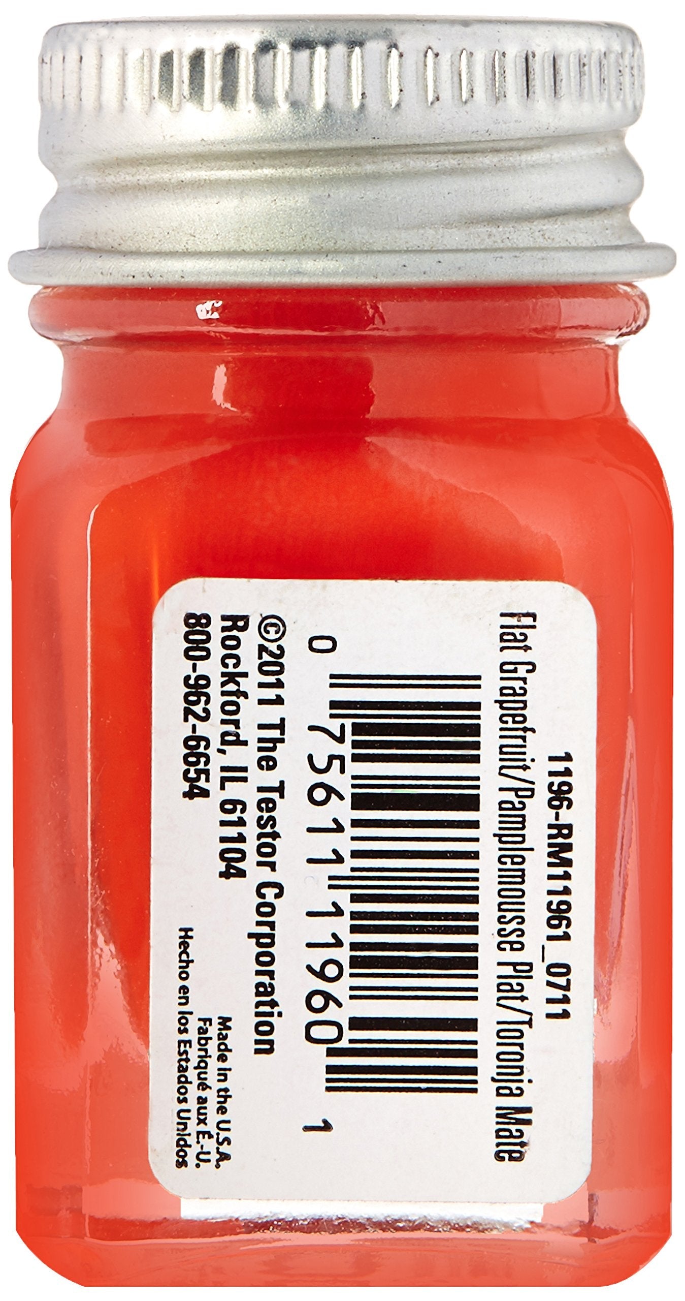 Testors Enamel Paint Open Stock .25oz-Grapefruit Flat Beauty & Personal Care Testors