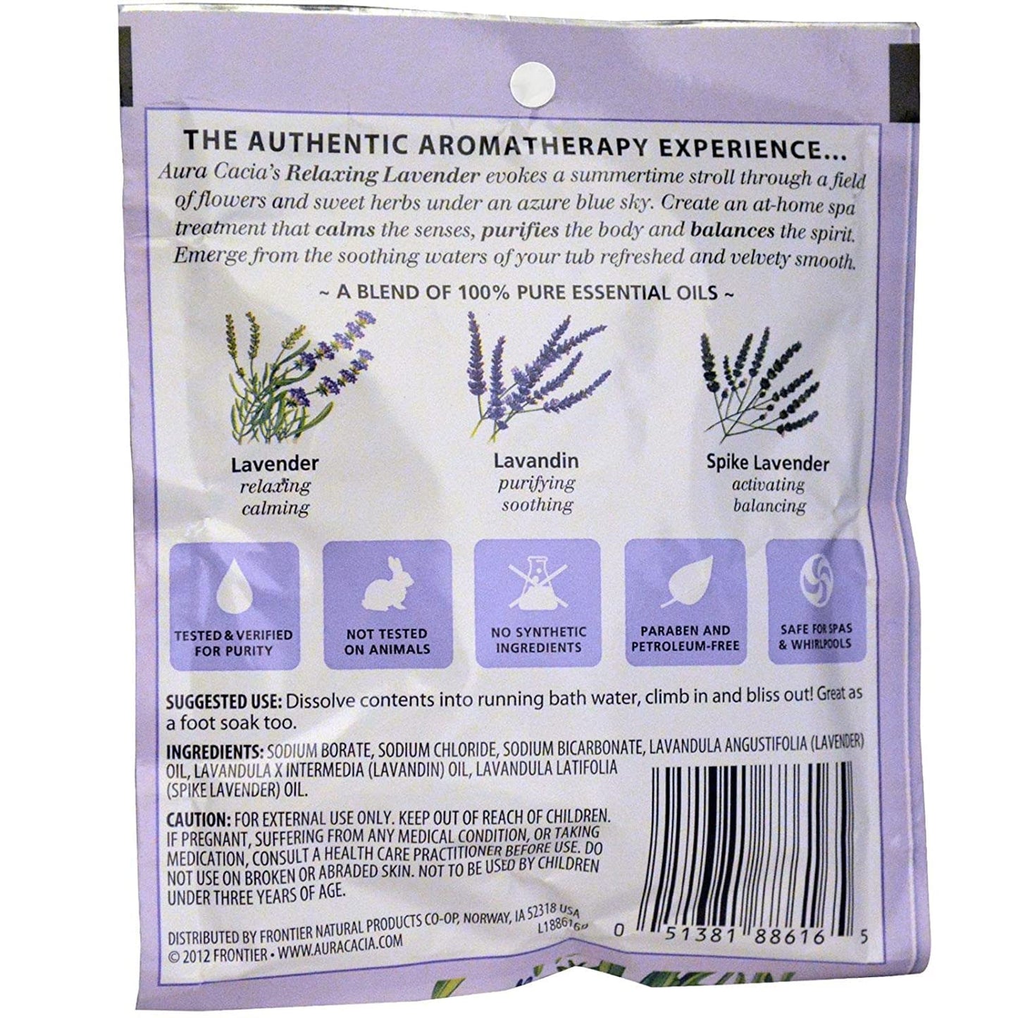Aura Cacia Bath Mnrl Lavendar Relaxing Beauty and Personal Care Aura Cacia