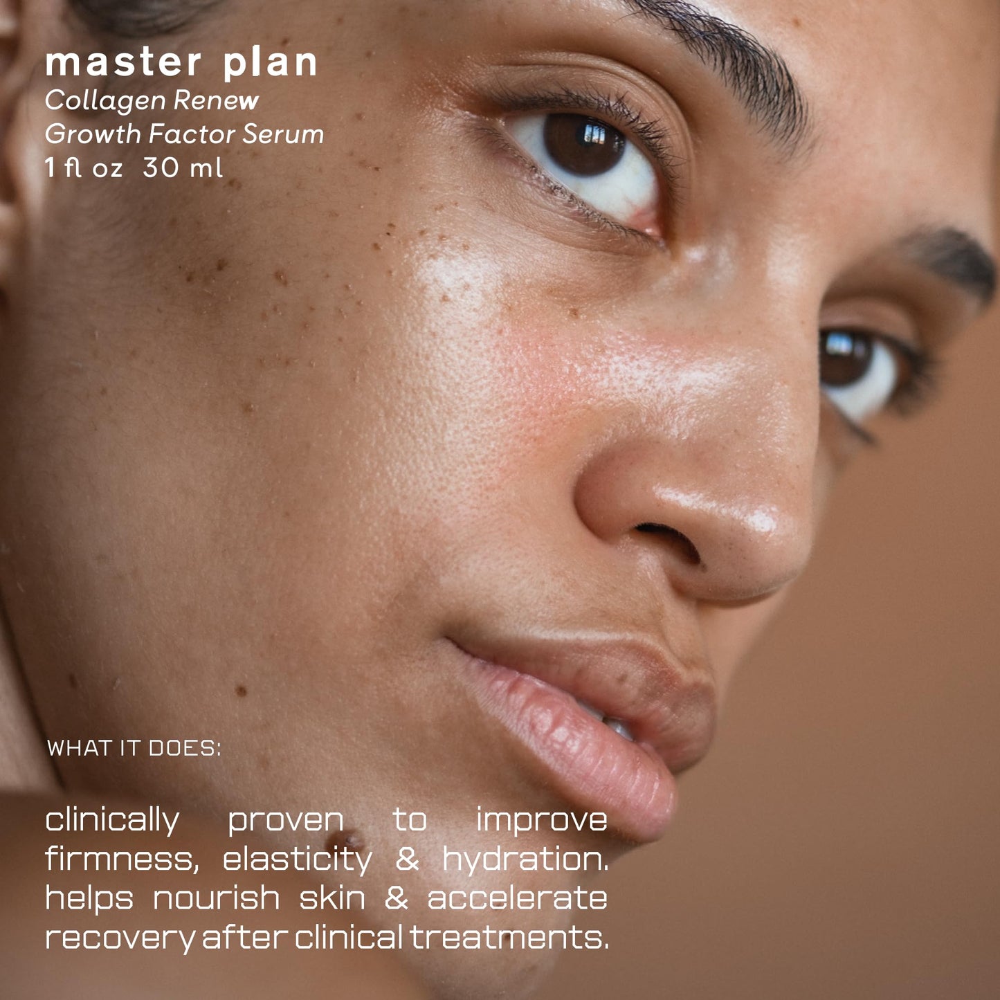 Master Plan, Collagen Renew Growth Factor Serum with Clinical Peptide, Hyaluronic Acid & Sea Kelp Bioferment - Targets Hyperpigmentation, Fine Lines Beauty & Personal Care epi.logic