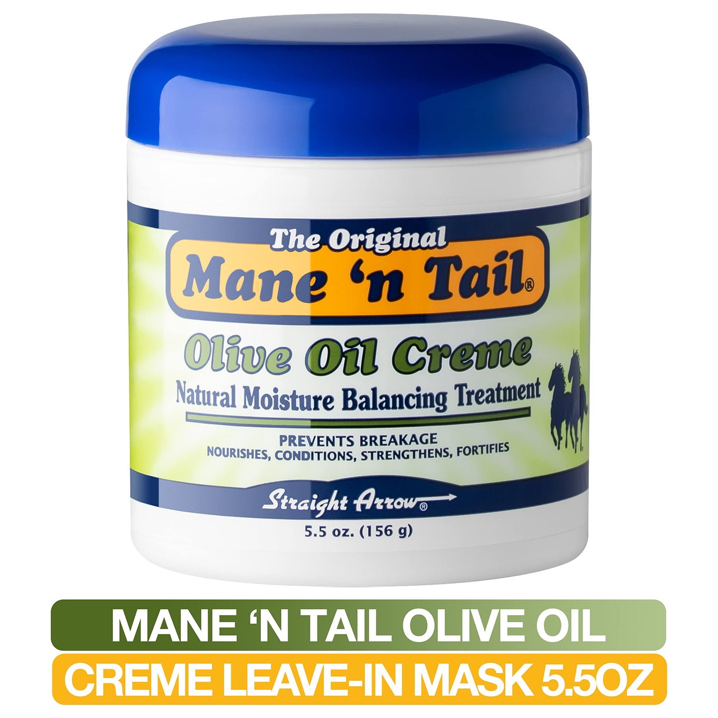Mane 'n Tail Olive Oil Creme NATURAL MOISTURE BALANCING TREATMENT 5.5 Ounce Beauty & Personal Care Mane 'n Tail