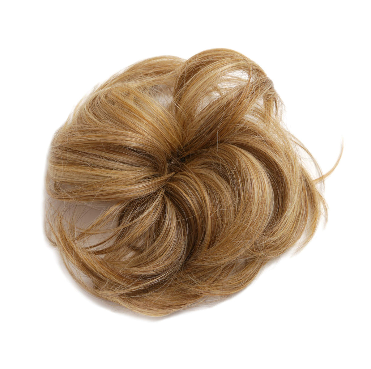 HairDo Modern Chignon Color R1416T BUTTERED TOAST Extensions Claw Clip Loose Hair Bun Tru2Life Heat Friendly Synthetic Soft Waves Hairpiece