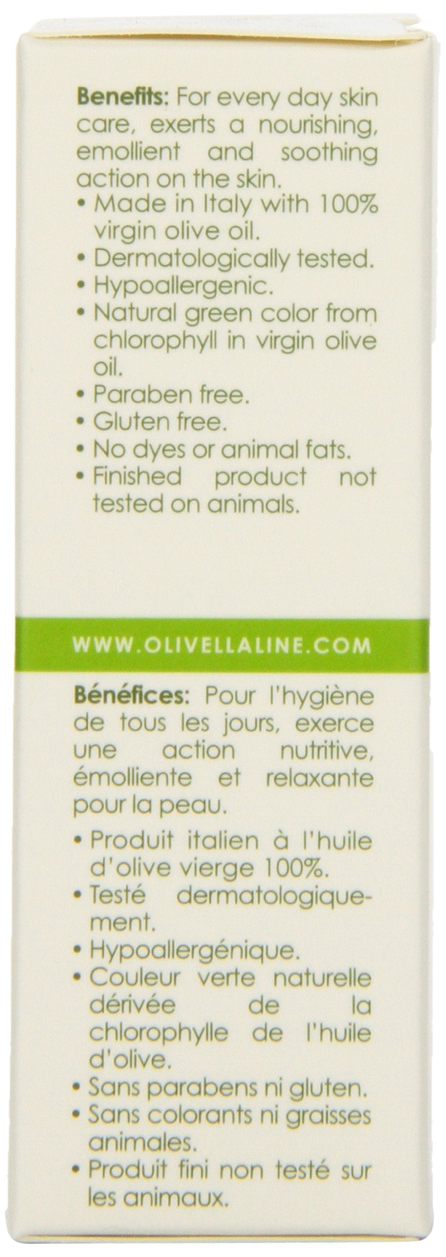 Olivella Face and Body Soap, Scented All-Natural 100% Virgin Olive Oil from Italy, 5.29-Ounce Bars (Pack of 12) Beauty & Personal Care Olivella