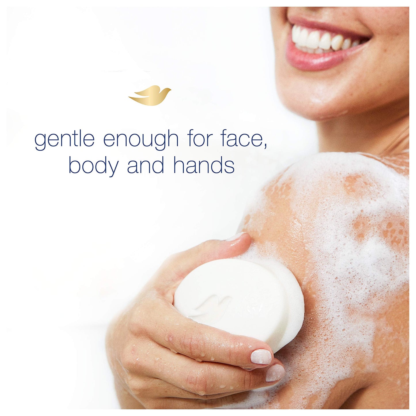 Dove Beauty Bar More Moisturizing than Bar Soap White Effectively Washes Away Bacteria While Nourishing Your Skin 3.75 oz 2 Bars Beauty & Personal Care Dove