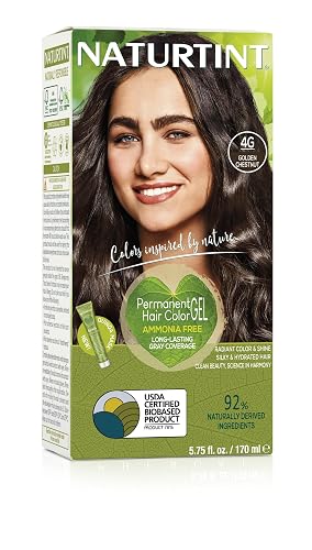 Naturtint, Hair Color Permanent Golden Chestnut 4G, 5.6 Fl Oz Beauty & Personal Care Naturtint