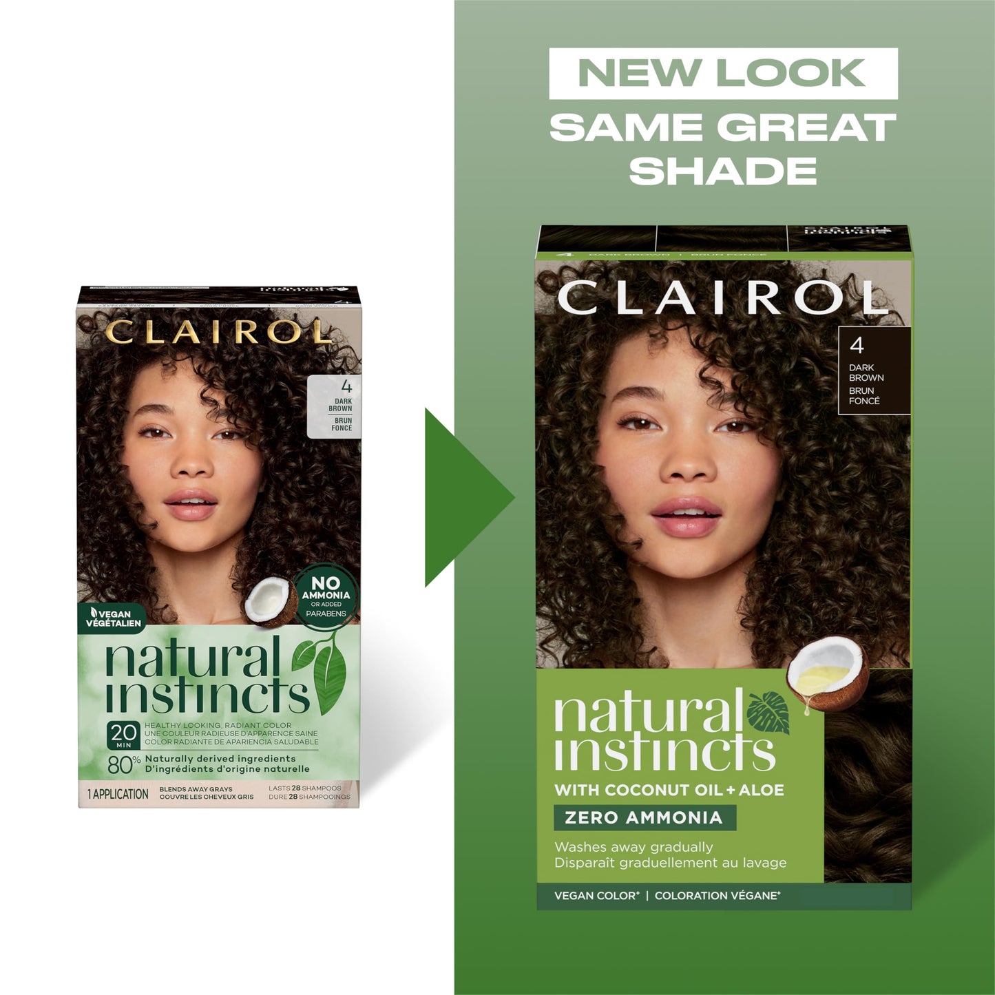 Clairol Natural Instincts Demi-Permanent Hair Dye, 5RR Medium Red | Ammonia‑Free, Vegan Hair Color with Coconut Oil & Aloe Vera | Pack of 1 Beauty and Personal Care Clairol