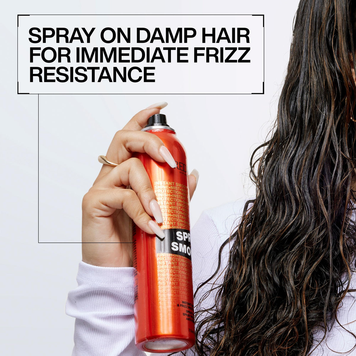 Redken Spray Smooth Anti Frizz Spray - Heat Protection, 2 Oz