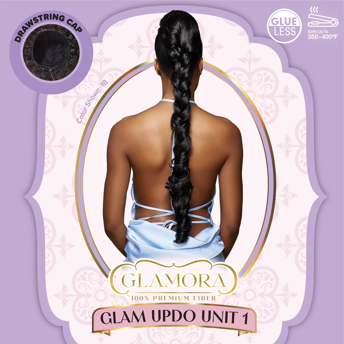 Sensationnel Glamora Glam Updo-Unit 1,T2/COPPER