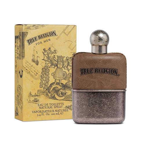 True Religion for Men Original Scent - Mens Cologne, Long Lasting Perfume, Men's Fragrance, Eau de Toilette Spray with Notes of Cardamom, Pepper & Beauty & Personal Care Perry Ellis