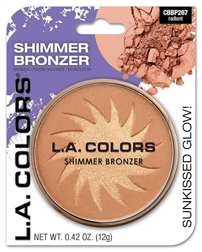 L.A. COLORS Shimmer Bronzer, 0.42 Ounce, Pack of 1 Beauty & Personal Care L.A. COLORS
