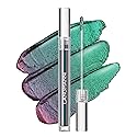 LANGMANNI Liquid Glitter Eyeshadow Chameleon Eyeshadow Makeup,Metallic Changing Long-lasting Holographic Glitter Multichrome Eyeshadows (A-Peacock) Beauty & Personal Care LANGMANNI