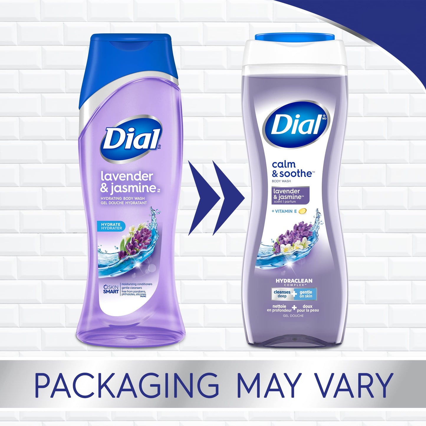 Dial Body Wash, Lavender & Jasmine, 21 Ounce (Pack of 4) Beauty & Personal Care Dial