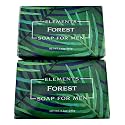 Greenwich Bay Trading Co. Forest Elements Soap For Men, 8.6 oz Bars, Set of 2, Enriched with Botanical Butters and Virgin Olive Oil Beauty & Personal Care Greenwich Bay