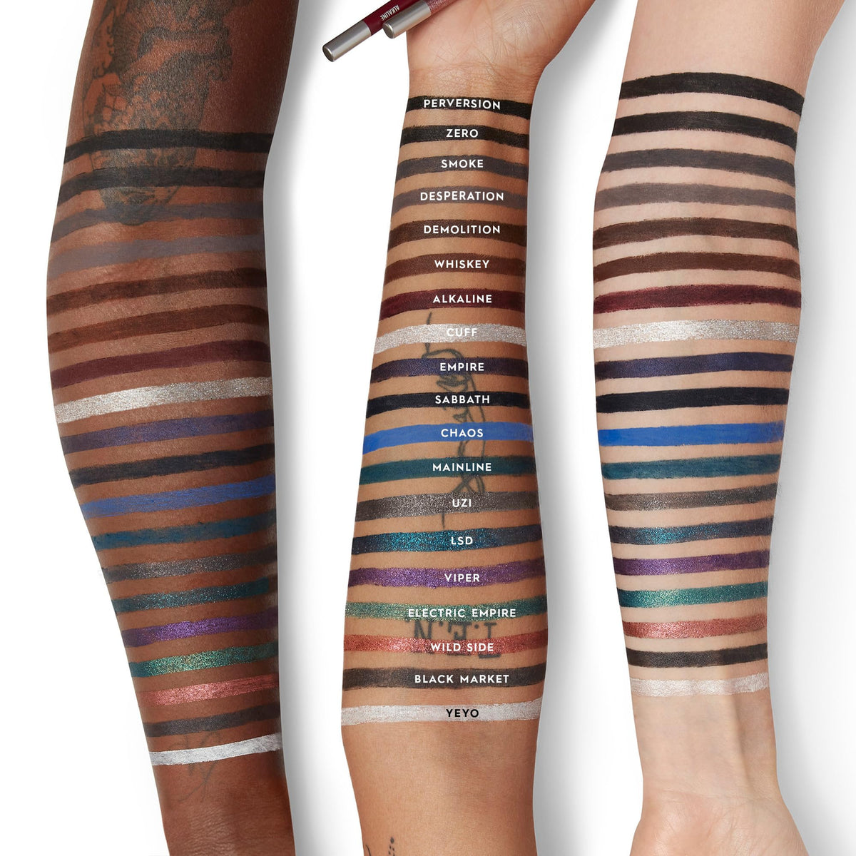 Urban Decay 24/7 Waterproof Eyeliner Pencil – Psychedelic Sister Purple Shimmer, Smudge-Proof, No-Tug, Vitamin E & Jojoba, 0.04 oz Beauty & Personal Care URBAN DECAY