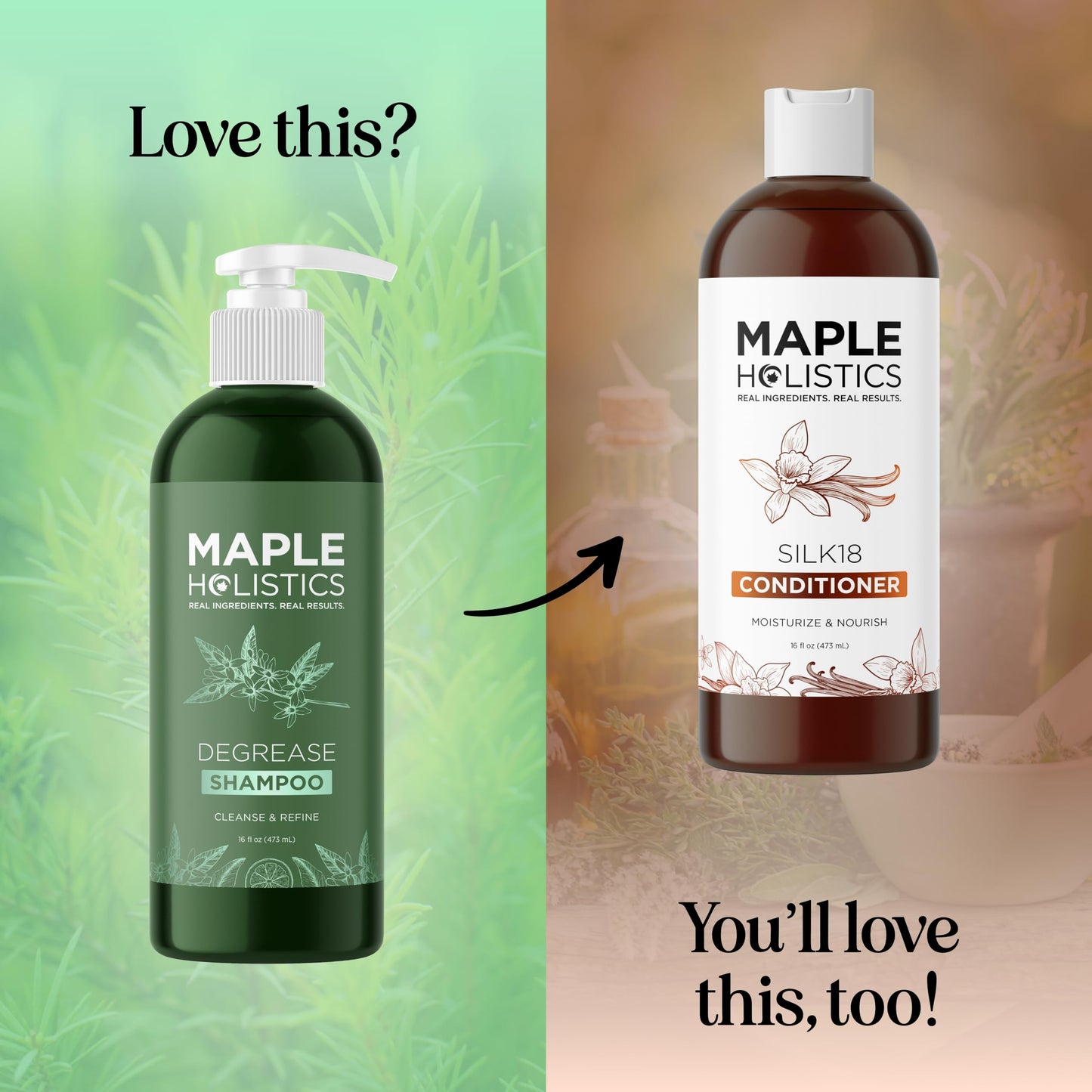 Clarifying Shampoo for Oily Hair and Scalp - Degrease Deep Cleansing Shampoo Build Up Remover with Rosemary Oil for Greasy Hair & Scalp - Vegan Color Beauty & Personal Care Maple Holistics