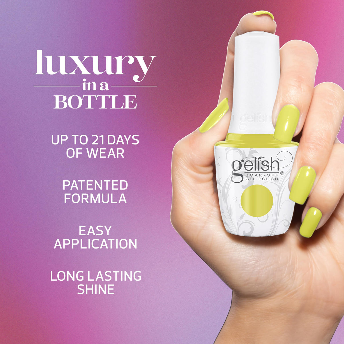 Gelish Now & Zen Collection TPO-Free Gel Nail Polish - Perk Up Buttercup, 15mL