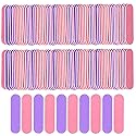VIOCIWUO Mini Nail File Bulk 300Pcs (180/240 Grit), Disposable Nail Files Double Sided Emery Boards Home or Professional Manicure Tools(Purple Beauty & Personal Care VIOCIWUO
