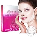 Sheet Masks for Face Chin Neck All in One - Moisturizing Facial Mask Skincare Set for Women and Men - Beauty Spa Anti Aging Treatment - Hydrating Beauty & Personal Care LINDREAM SKIN